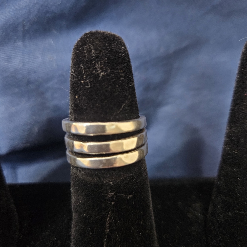 .925 Sterling Silver Ring Set - image 3